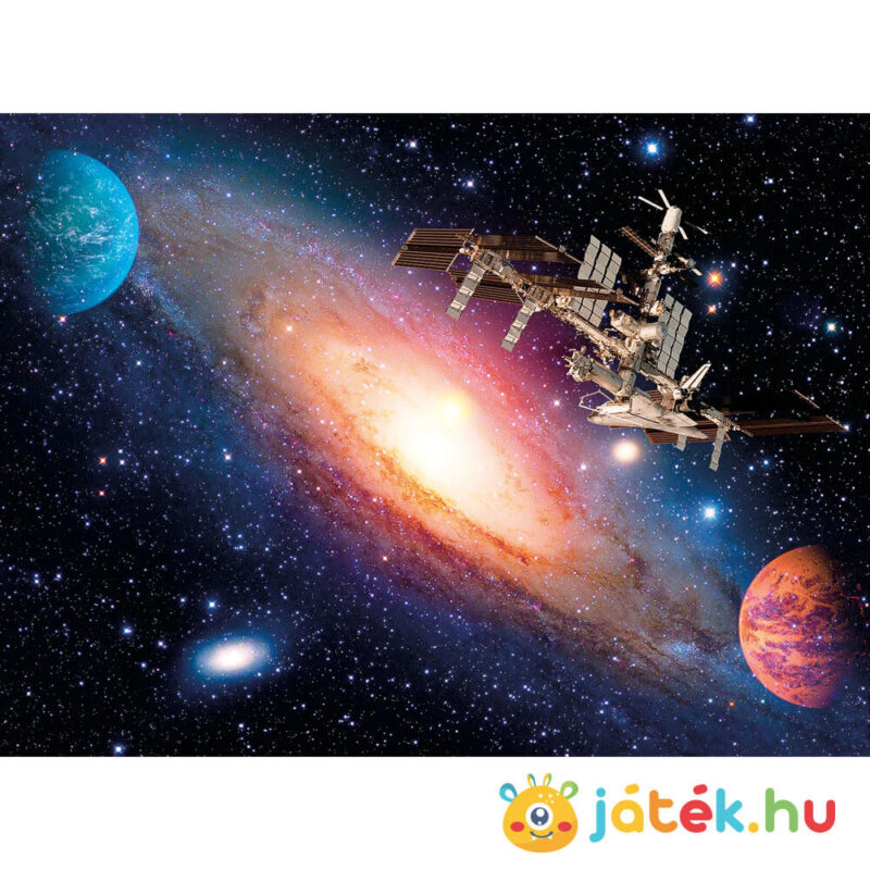 Nemzeti űrállomás puzzle képe, 500 db (Clementoni 35075)