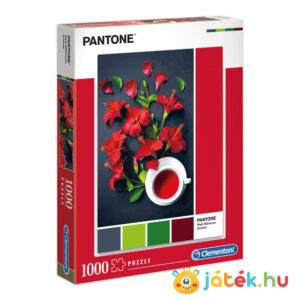 Pantone 186: Hibiszkusz tea puzzle, 1000 db (Clementoni 39494)