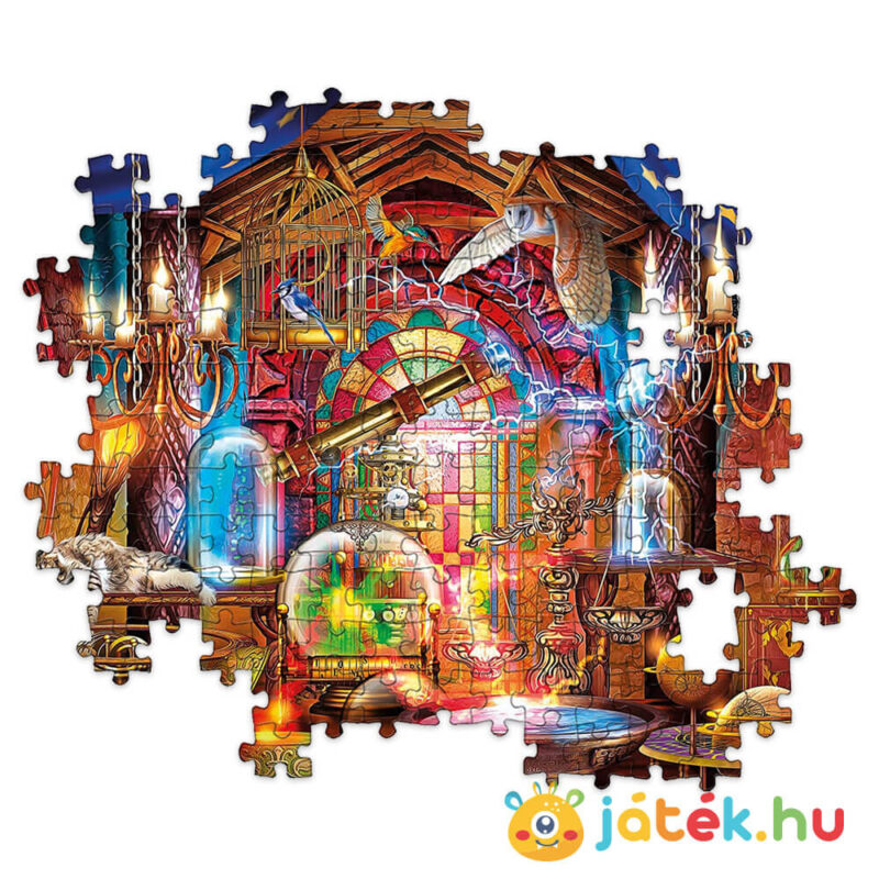 Varázslók műhelye puzzle részlete, 1500 db (Clementoni 31813)