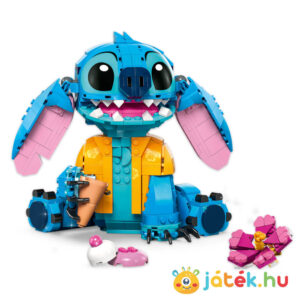 Lilo és Stitch: Stitch Lego, 20 cm-es, 730 darabos megépítve (Disney Classic 43249)