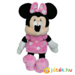 Mickey egér és barátai: Minnie egér plüssfigura pöttyös ruhában (30 cm)