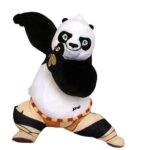 Kung Fu Panda: Po plüss figura küzdőállásban (32 cm)