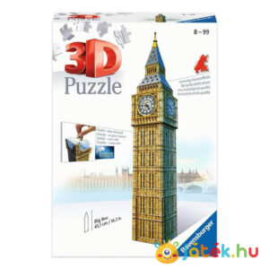 Big Ben, London, 216 db-os 3D puzzle (Ravensburger 12554)