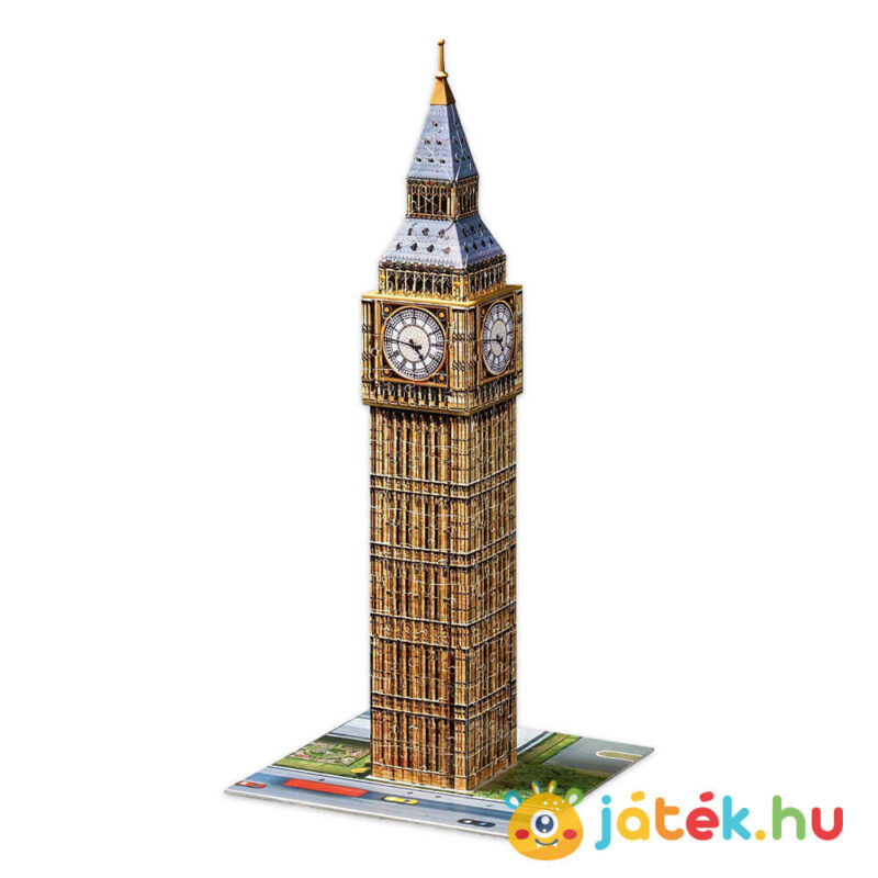 Big Ben, London, 216 db-os 3D puzzle elkészítve (Ravensburger 12554)