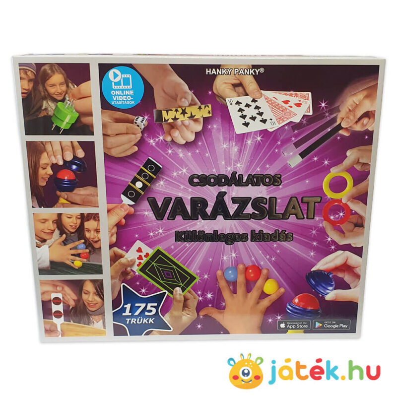 Csodálatos varázslat: Bűvészdoboz, 175 trükkel (Magic Show)