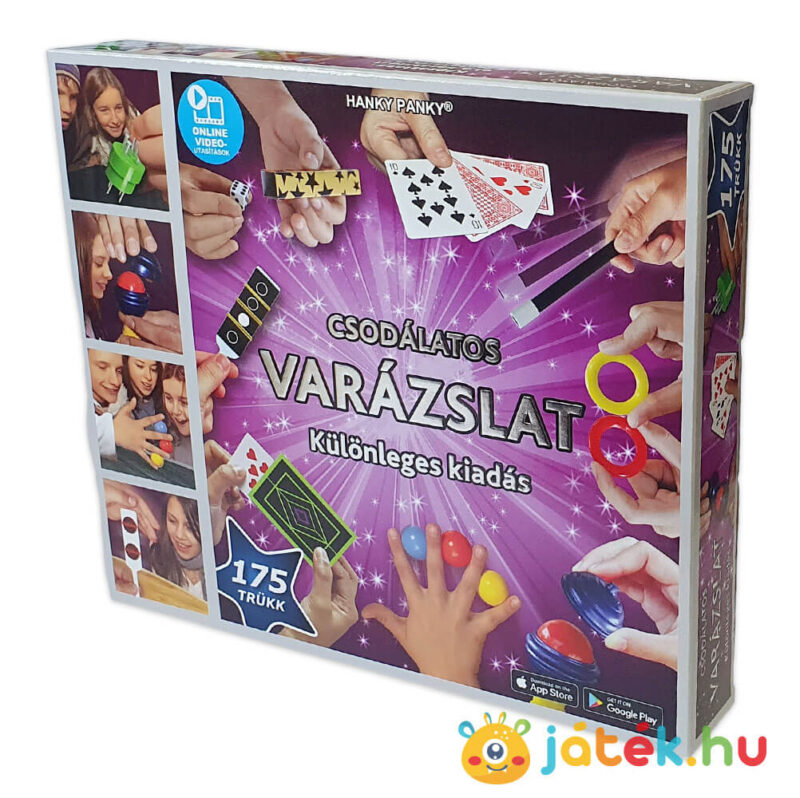 Csodálatos varázslat: Bűvészdoboz balról, 175 trükkel (Magic Show)