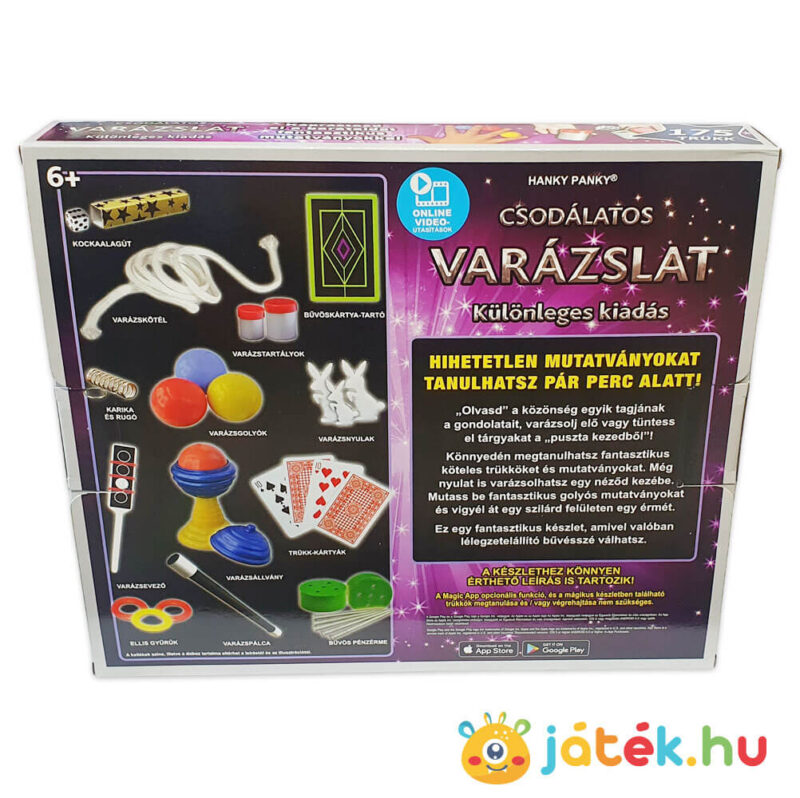 Csodálatos varázslat: Bűvészdoboz hátulról, 175 trükkel (Magic Show)