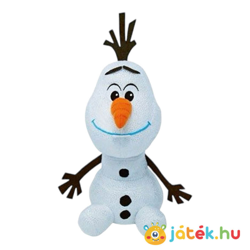 Jégvarázs: Olaf a hóember plüss figura (30 cm)