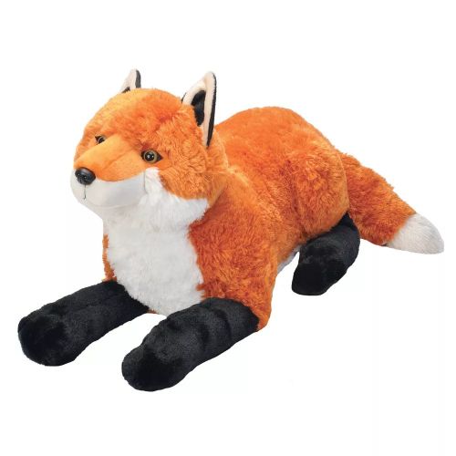 Átölelhető óriás XXL méretű fekvő plüss róka, 76 cm (Wild Republic)