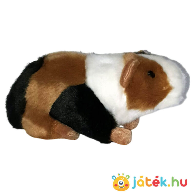 Élethű tengerimalac plüss oldalról (18 cm)