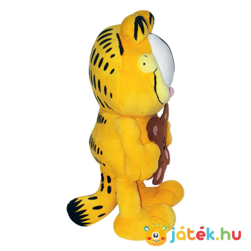 Garfield: Garfield plüss macival oldalról (28 cm)