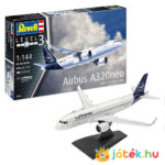 Lufthansa Airbus A320 Neo 1:144 makett készlet festékkel, ragasztóval (Revell 63942)