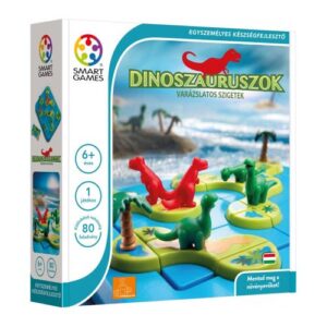 Smart Games: Dinoszauruszok - Varázslatos szigetek, egyszemélyes készségfejlesztő logikai játék