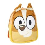Bluey: Barna színű, Bingo alakú plüss ovis hátizsák, 22 cm