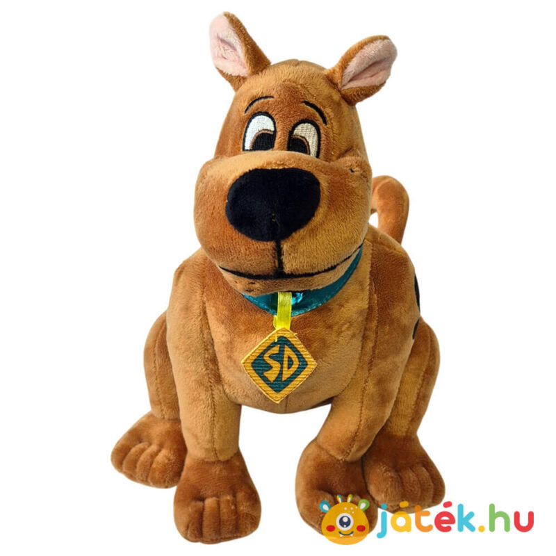 Scooby Doo: 28 cm-es Scooby Doo plüss kutya előről