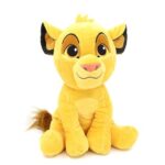 Az Oroszlánkirály: Fiatal Simba, ülő oroszlán plüss, 28 cm