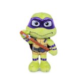 Tini Nindzsa Teknőcök: Donatello plüss, lila maszkban, 30 cm