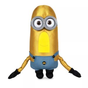 Minyonok: Kevin plüss minion, arany ruhában, 30 cm