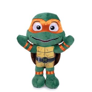 Tini Nindzsa Teknőcök: Michelangelo plüss, narancssárga maszkban, 30 cm