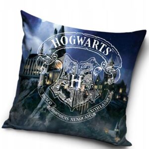 Harry Potter: Roxfort mintás díszpárnahuzat, 40x40 cm