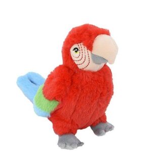 Kék-zöld-piros élethű plüss papagáj (Keel Toys)