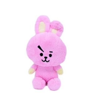 BT21: Cooky, a rózsaszín plüss nyúl, 26 cm (Jungkook karaktere)