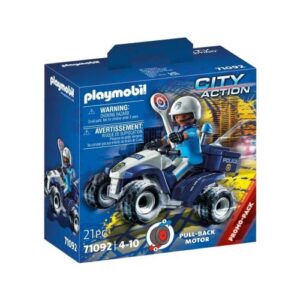 Playmobil: Lendkerekes rendőr Speed Quad (City Action, 71092)