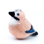 Élethű plüss szajkó madár hanggal, 14 cm (Wild Republic)