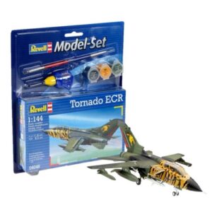 Tornado ECR harci repülőgép makett (1:144) készlet kiegészítőkkel (Revell)