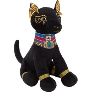 Egyiptomi plüss Bastet macska, 20 cm (Nature Planet)