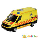 Bburago: Magyar Mentőautó makett esetkocsi, 1:50 (Volkswagen Crafer)