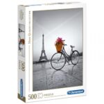 Romantikus sétány Párizsban puzzle, 500 db (Clementoni 35014)