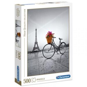 Romantikus sétány Párizsban puzzle, 500 db (Clementoni 35014)