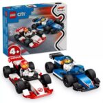 LEGO City: F1®-es Williams Racing és Haas F1® versenyautók (60464)
