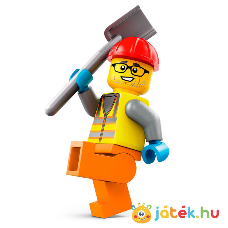 LEGO City 60401: Építőipari úthenger figurája (Lego City: Great Vehicles)