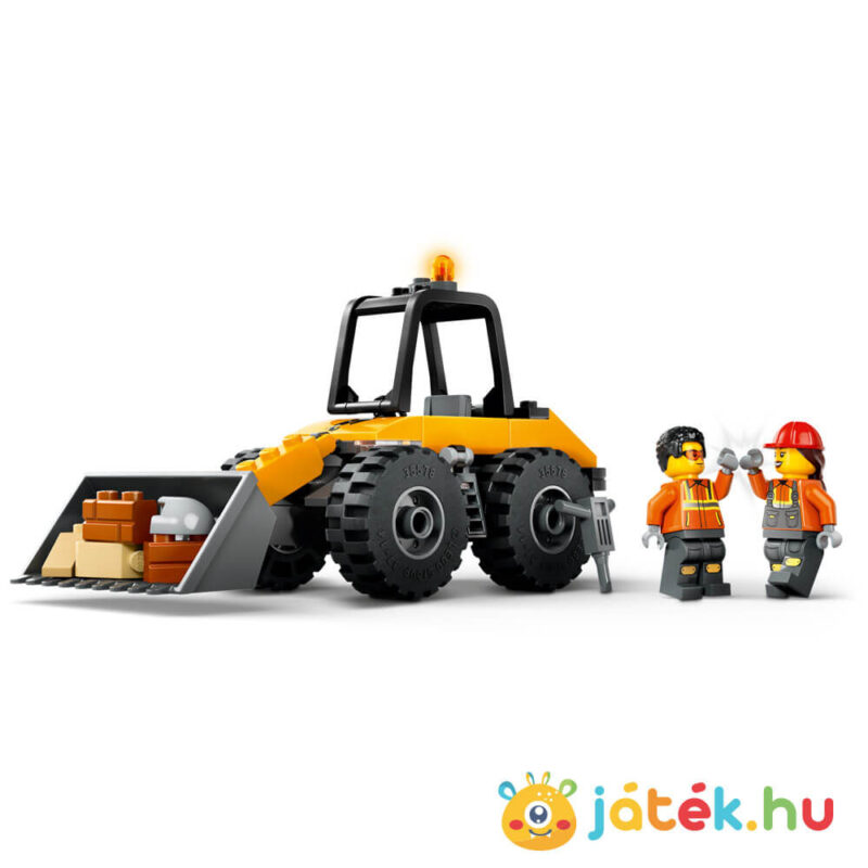LEGO City 60450: Sárga kerekes rakodógép megépítve (Lego City Great Vehicles)