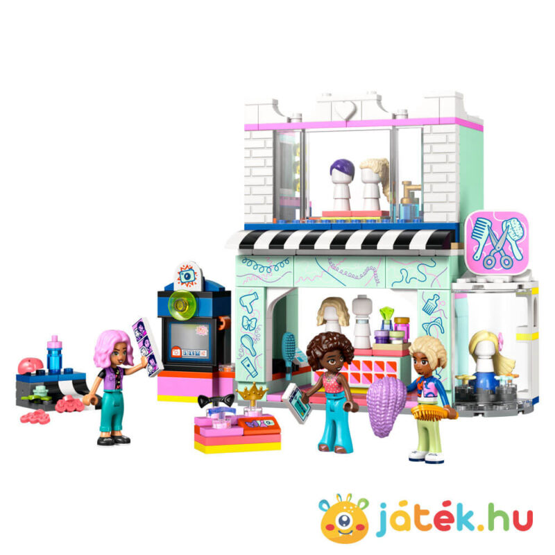 Lego Friends 42662: Fodrászat és fodrászkellékek boltja tartalma