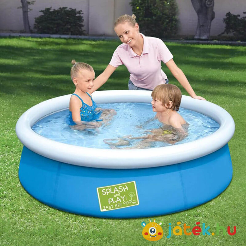 Puhafalú medence gyerekeknek, 152×38 cm (Bestway 57241)