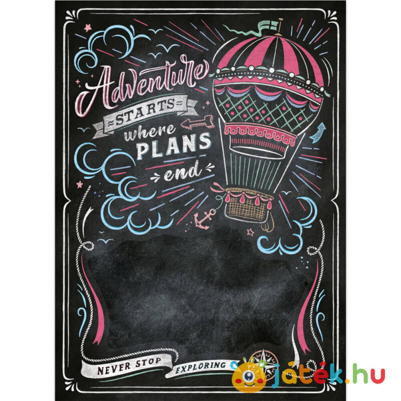 Black Board puzzle képe: Travel, 1000 db (Clementoni 39478)