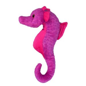 Lila színű plüss csikóhal (vízicsikó), 23 cm