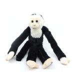 Hosszúkezű plüss majom: Kolobusz (Colobus), 42 cm