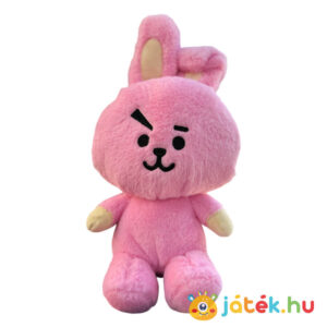 BT21: Cooky, a rózsaszín plüss nyúl, 26 cm, Jungkook karaktere