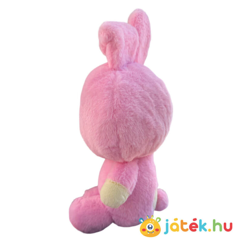 BT21: Cooky, a rózsaszín plüss nyúl, 26 cm, Jungkook karaktere oldalról
