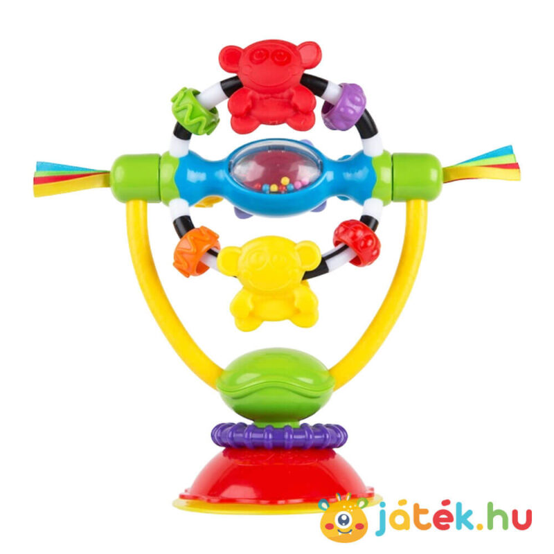Bújós láma, 4 az 1-ben készségfejlesztő bébijáték szett része (Playgro)