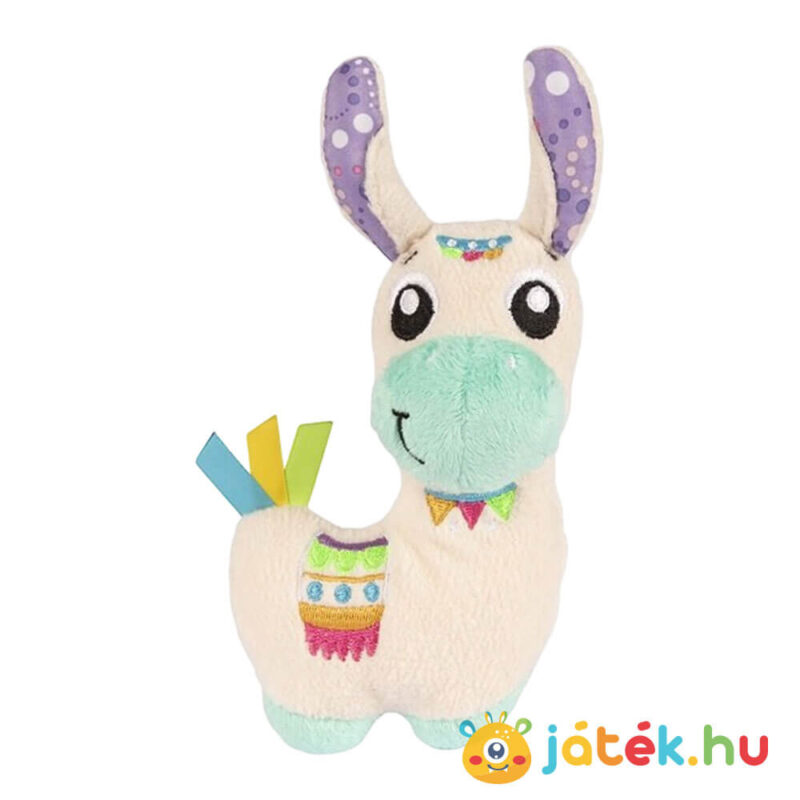 Bújós láma, 4 az 1-ben készségfejlesztő bébijáték szett plüssállata (Playgro)