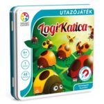 Smart Games: LogiKatica, egyszemélyes logikai készségfejlesztő mágneses útijáték 48 feladvánnyal