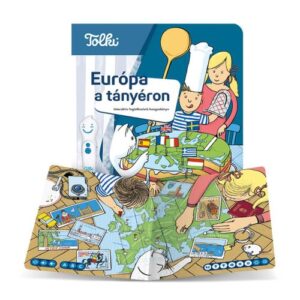 Tolki: Európa a tányéron, interaktív foglalkoztató hangoskönyv