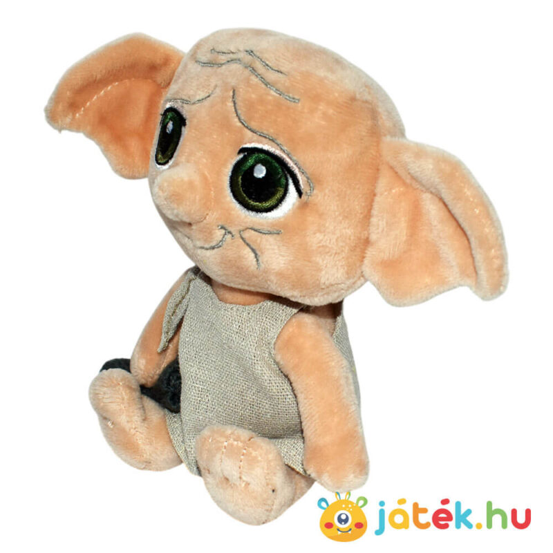 Harry Potter: Ülő Dobby, a házimanó plüssfigura balról (16 cm)
