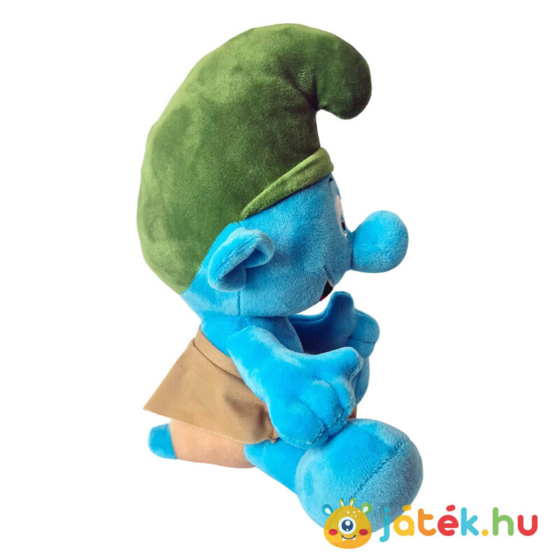 Hupikék törpikék: Vadócka, ülő plüss oldalról (27 cm)