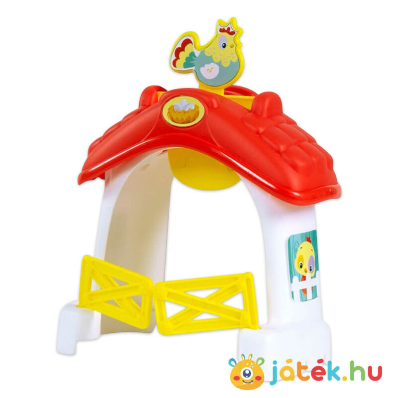 Interaktív vonat szett, készségfejlesztő bébijáték részlete (Baby Clementoni)